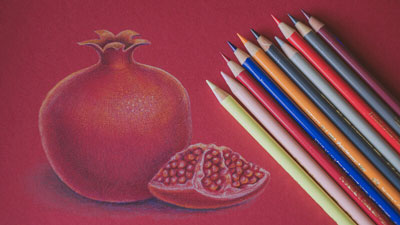 Draw on Toned Paper with Colored Pencils